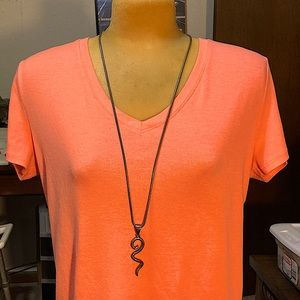Long snake necklace